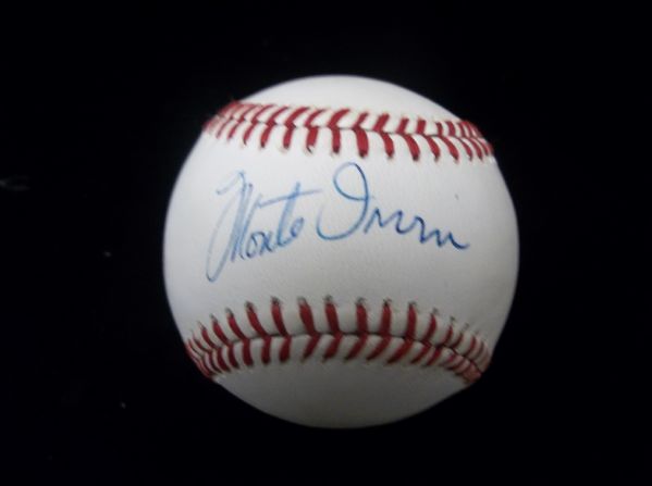 Monte Irvin Autographed Official NL Bart Giamatti Baseball