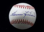 Harmon Killebrew Autographed Official AL Bobby Brown Baseball