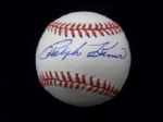 Ralph Kiner Autographed Official NL Leonard Coleman Baseball