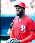 Lee Smith Autographed St. Louis Cardinals 8 x 10 Color Photo