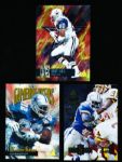 1995 Pinnacle Ftbl.- 4 Diff. Emmitt Smith Insert Cards