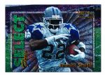 1995 Select Certified Ftbl. “Select Few” #2 Emmitt Smith, Cowboys- 2 Diff. Cards