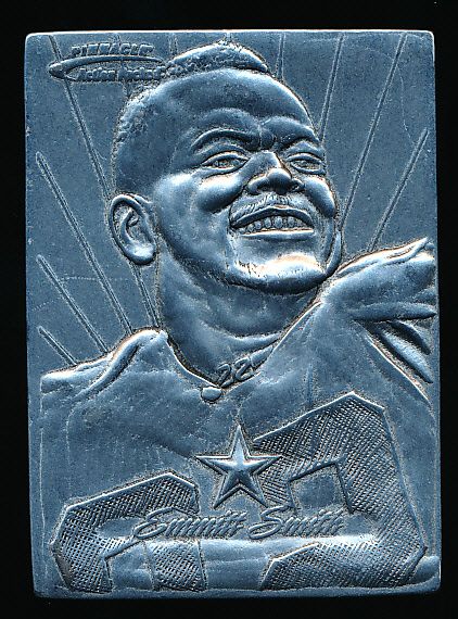 1996 Action Packed Ftbl. “Sculptor’s Proof” #8 Emmitt Smith, Cowboys