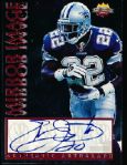 1997 Score Board Playbook Ftbl. “Mirror Image Autographs” #3 Emmitt Smith, Cowboys