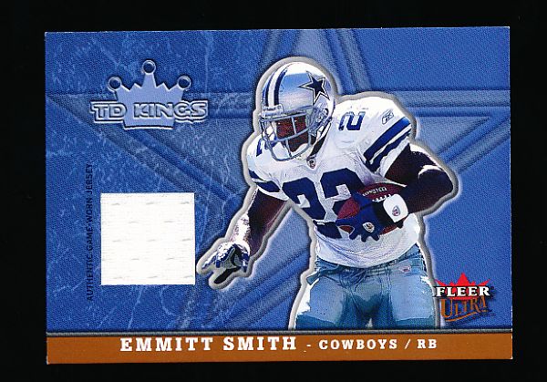 2005 Ultra Ftbl. “TD Kings Jersey” #ES Emmitt Smith, Cowboys