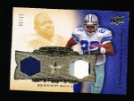 2008 Upper Deck Premier Ftbl. “Premier Rare Materials 2” #PP2-SM Emmitt Smith, Cowboys- #56/65!