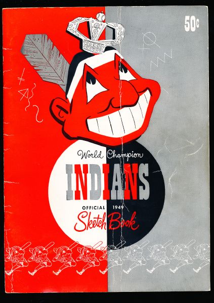 1949 Cleveland Indians Bsbl. Yearbook