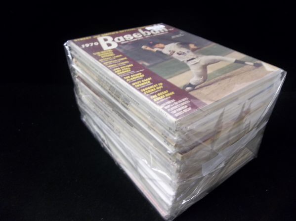 1970-1994 Street and Smith’s Bsbl. Yearbook Clean-Up Lot of 21 Asst. Issues