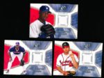 2001 SPx Baseball- “Jersey” SP Subset Cards- 5 Diff.