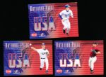 2003 Upper Deck Bb- “National Pride Memorabilia”- 6 Diff.