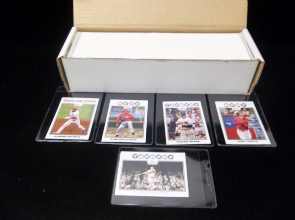 2008 Topps Baseball Complete Set of 660