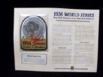 Willabee & Ward 1936 World Series N.Y. Yankees vs. N.Y. Giants Patch