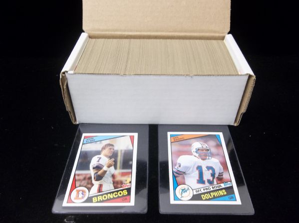 1984 Topps Ftbl.- 1 Complete Set of 396 Cards