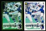 1994 Collector’s Choice Ftbl. #215 Emmitt Smith- 4 Diff. Versions