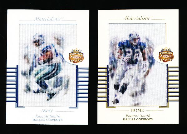 2002 Fleer Focus Jersey Edition Ftbl. “Materialistic” #5 Emmitt Smith