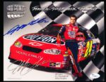 Jeff Gordon Autographed DuPont Racing 8” x 10” Handout- JSA Authenticated