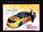 Jimmie Johnson Autographed Herzog Racing 8-½” x 11” Handout- JSA Authenticated