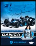 Danica Patrick Autographed Motorola Racing 8” x 10” Handout- JSA Authenticated