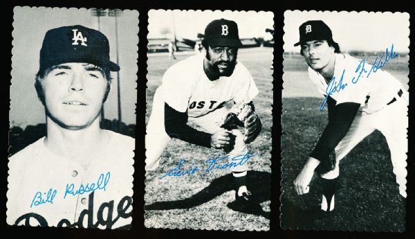 1974 Topps Baseball Deckle Edge- 3 Diff