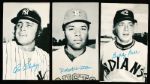 1974 Topps Baseball Deckle Edge- 3 Diff- Straight Edge Cards(Proofs)- White backs