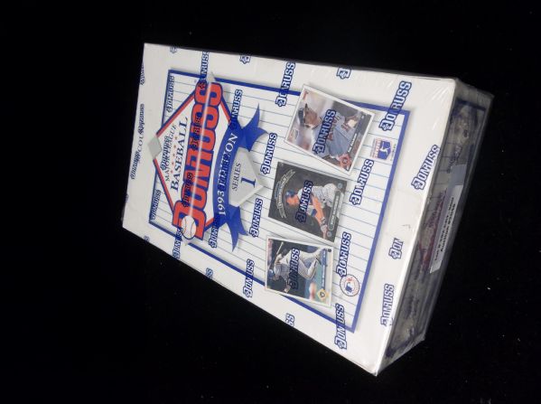 1993 Donruss Bsbl.- 1 Unopened Series 1 Wax Box