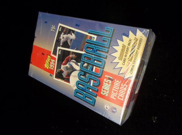 1994 Topps Bsbl.- 1 Unopened Series 1 Wax Box