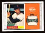 2002 Topps Archives Bsbl. “Game Jersey” #OC Orlando Cepeda, Giants