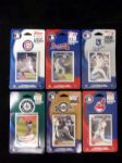 2010 Topps Bsbl.- 8 Diff. Retail Team Sets of 17 Cards