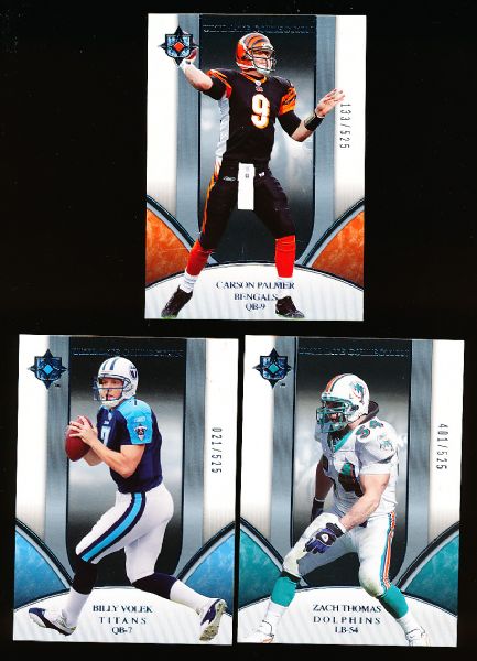 2006 Ultimate Collection Ftbl.- 8 Diff. Cards