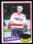 1980-81 Topps Hockey #195 Mike Gartner RC, Capitals