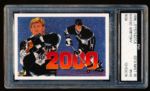 1990-91 Upper Deck Hockey #525 Wayne Gretzky 2000 Goals- Finest Grading Service Gem Mint 10.