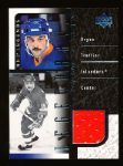 2000-01 Upper  Deck Legends Hockey “Legendary Game Jerseys” #BT Brian Trottier, Islanders