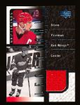2000-01 Upper  Deck Legends Hockey “Legendary Game Jerseys” #SY Steve Yzerman, Red Wings