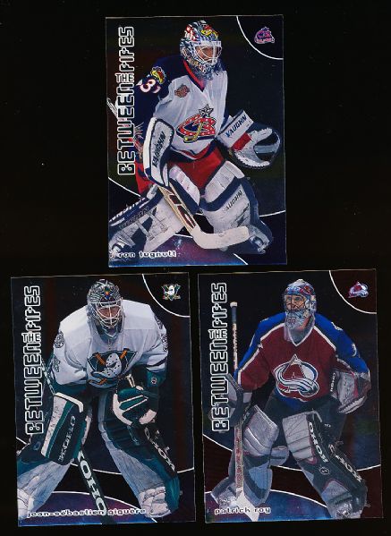 2001-02 Between the Pipes Hockey- 1 Near Set of 149/150 Cards