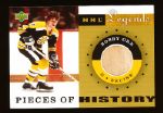 2001-02 Upper Deck Legends Hockey “Sticks”- #BO Bobby Orr, Bruins