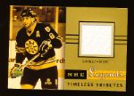2001-02 Upper Deck Legends Hockey “Timeless Tributes Jersey” #CN Cam Neely, Bruins