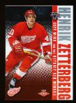 2002-03 Vanguard Hockey #113 Henrik Zetterberg RC, Red Wings- #113/1650.