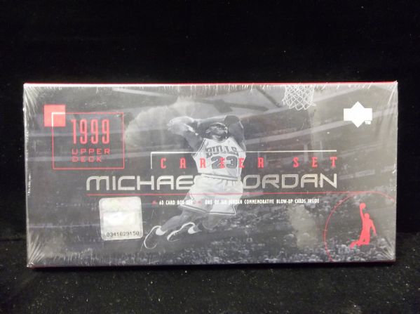 1999 Upper Deck Bskbl. “Michael Jordan Career Set”- 1 Factory Set of 60 Cards