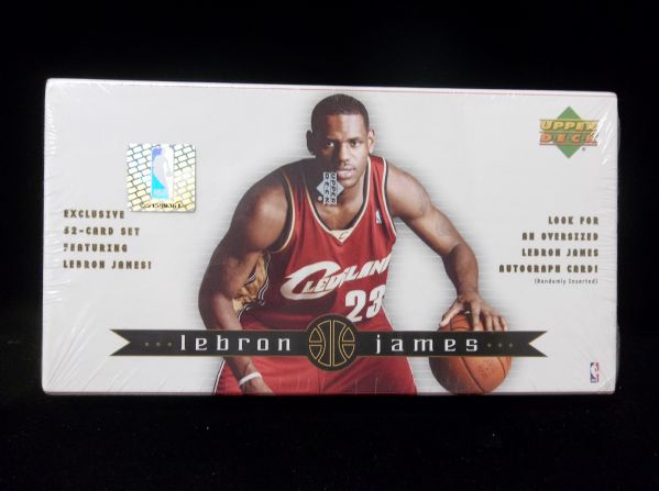 2003-04 Upper Deck Bskbl. “LeBron James”- 1 Complete Factory Set of 32 Cards