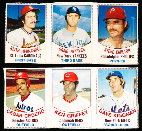 1977 Hostess Bsbl. Panels- 8 Asst. Panels
