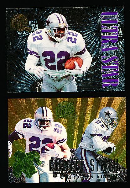 1994 Ultra Ftbl.- 2 Diff. Emmitt Smith Inserts