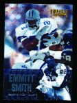 1996 Pinnacle Ftbl. “Black and Blue” #6 Emmitt Smith, Cowboys