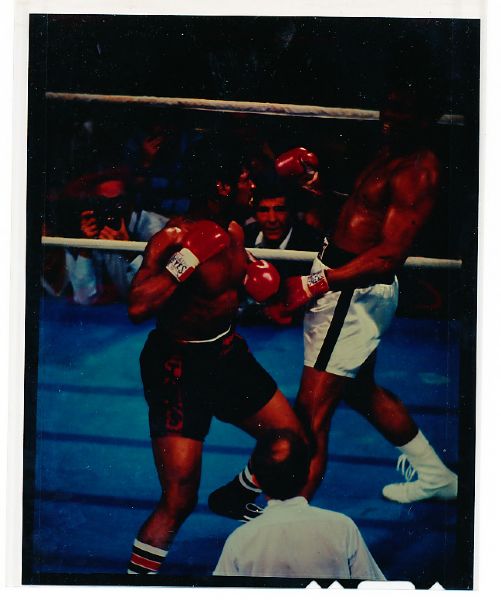 1978 ABC Sports Boxing- Ali v. Spinks II 3-7/8” x 4-7/8” Color Transparency/ Press Release of an action shot from the first fight