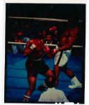 1978 ABC Sports Boxing- Ali v. Spinks II 3-7/8” x 4-7/8” Color Transparency/ Press Release of an action shot from the first fight