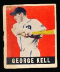 1948-49 Leaf Baseball- #120 George Kell, Tigers- SP