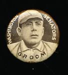 1910-12 P2 Sweet Caporal BB Pin- Groom, Washington