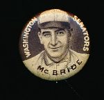 1910-12 P2 Sweet Caporal BB Pin- McBride, Washington