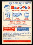 1957 Topps Baseball- Contest Card #1- May 4th