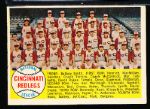 1958 Topps Baseball- #428 Cinc Reds Team Card- with Numerical Checklist Back
