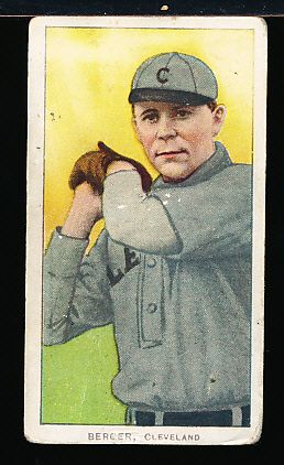 1909-11 T206 Bb- Berger, Cleveland- Polar Bear back.